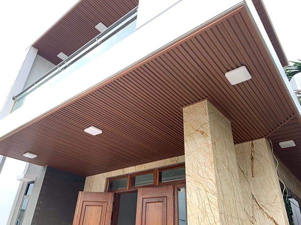 Đơn vị thi công trần gỗ nhựa ngoài trời tại Hải Phòng