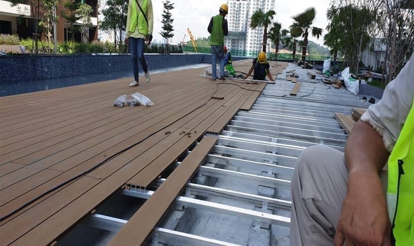 Sàn nhựa ngoài trời tại quận Đồ Sơn Hải Phòng