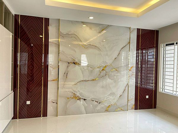 Thi công tấm nhựa giả đá giá rẻ tại Hải Phòng