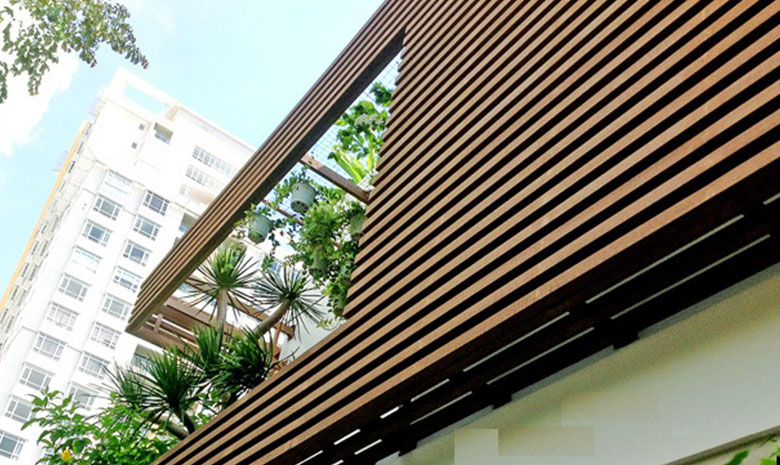 Phân phối cung cấp trần gỗ nhựa ngoài trời tại Hải Phòng