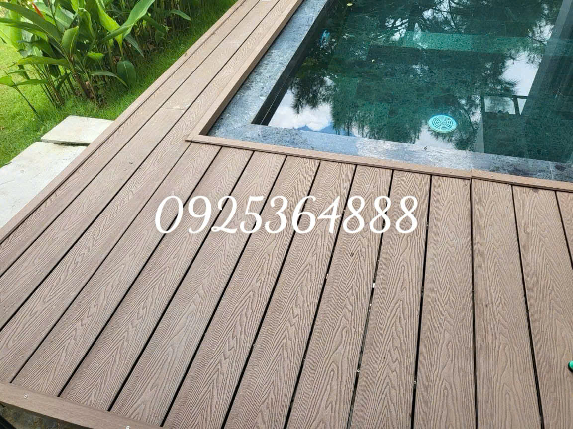 Thi công đóng sàn gỗ nhựa ngoài trời trọn gói tại Hải Phòng