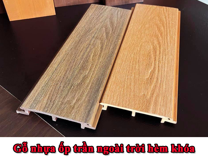 Cung cấp trần gỗ nhựa ngoài trời tại Quảng Ninh