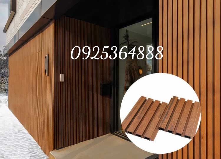 Trần gỗ nhựa ngoài trời giá rẻ tại Hải Phòng