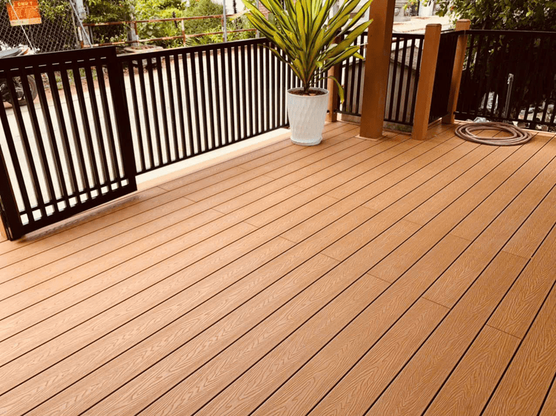 Mẫu sàn gỗ nhựa ngoài trời tại Hải Phòng