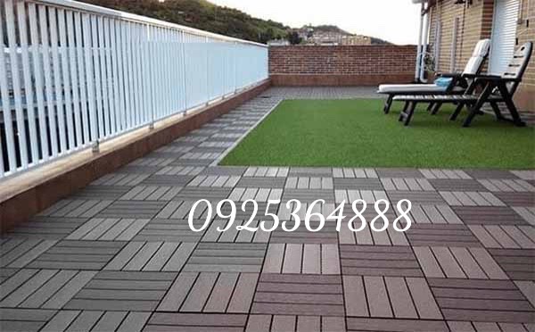 Sàn gỗ nhựa ngoài trời mã T5