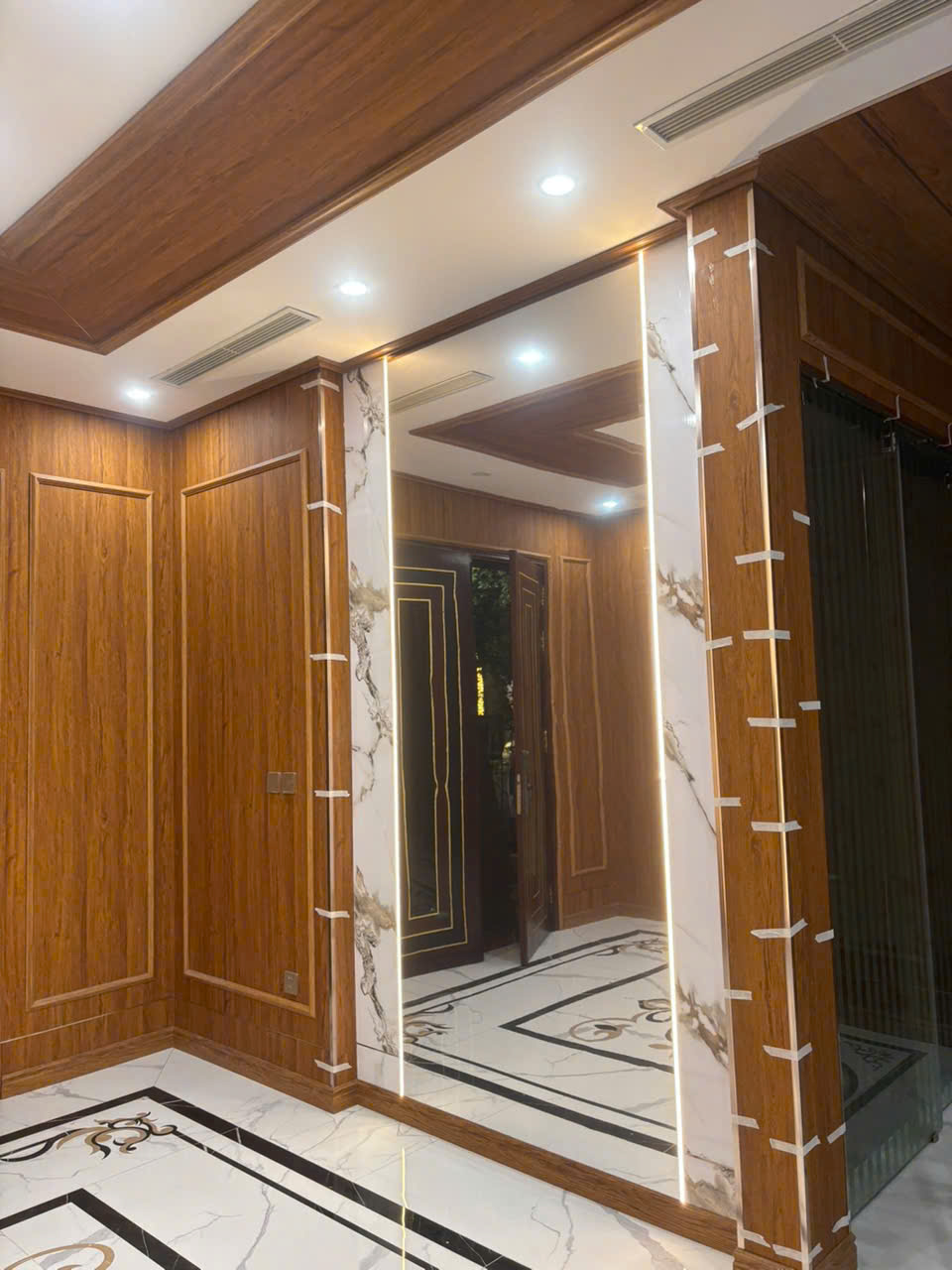 TẤM ỐP THAN TRE VÂN GỖ